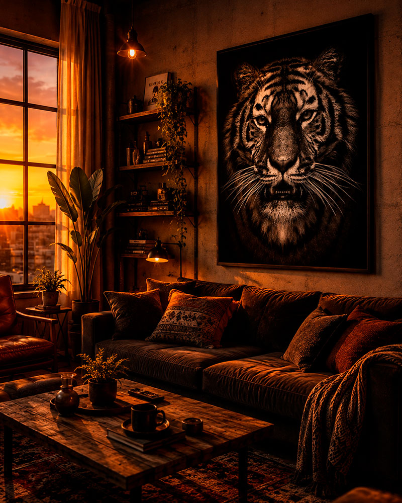 Ambiente residencial da NV Decora